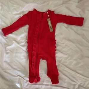 Red Baby One Piece by Spearmint Love
